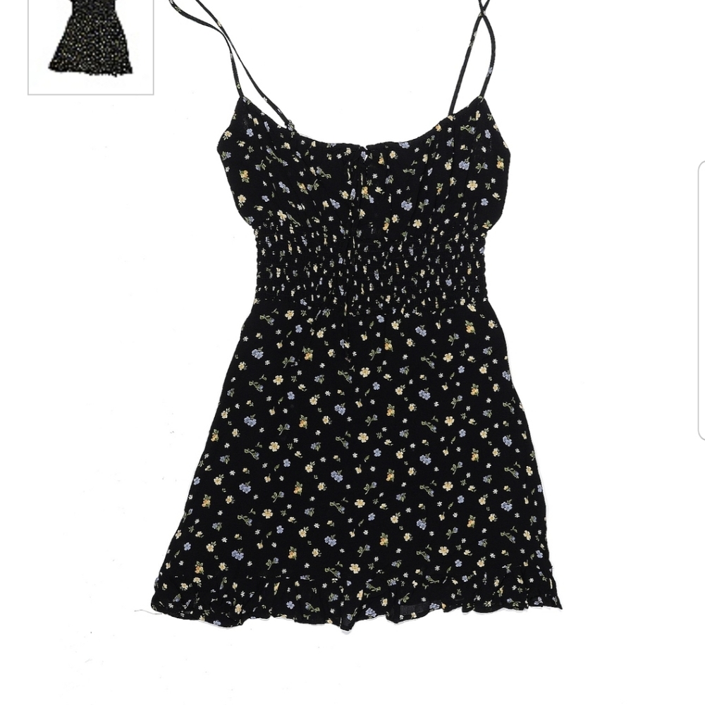 Reformation floral mini dress